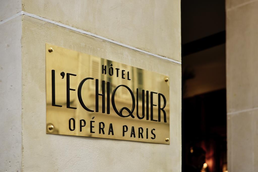 Hotel L'Echiquier Opera Paris - Mgallery Eksteriør billede